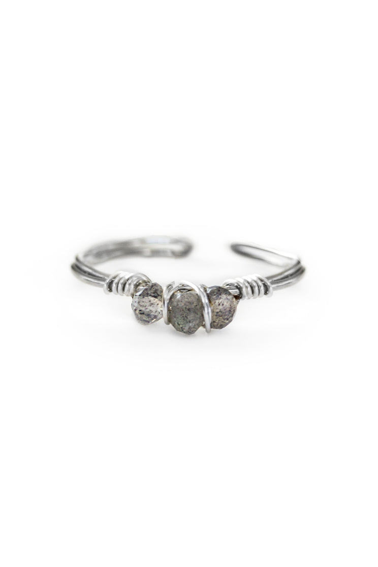 Labradorite Ring - 100 Graces