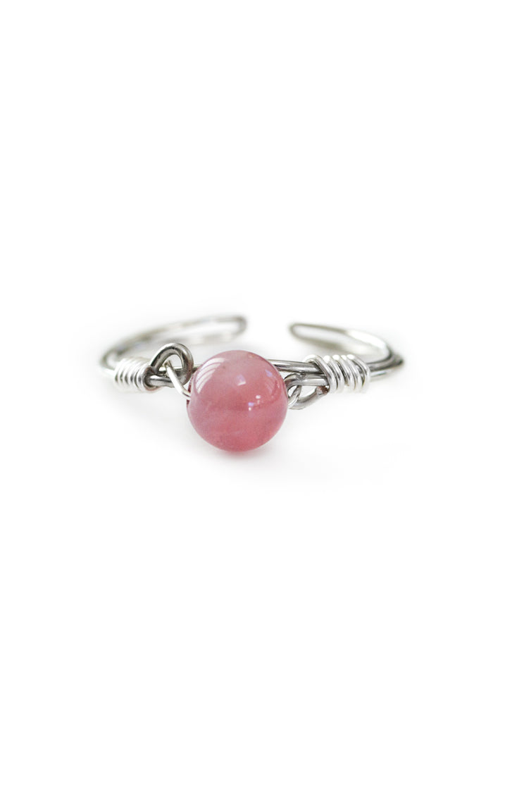 Rose Quartz Ring