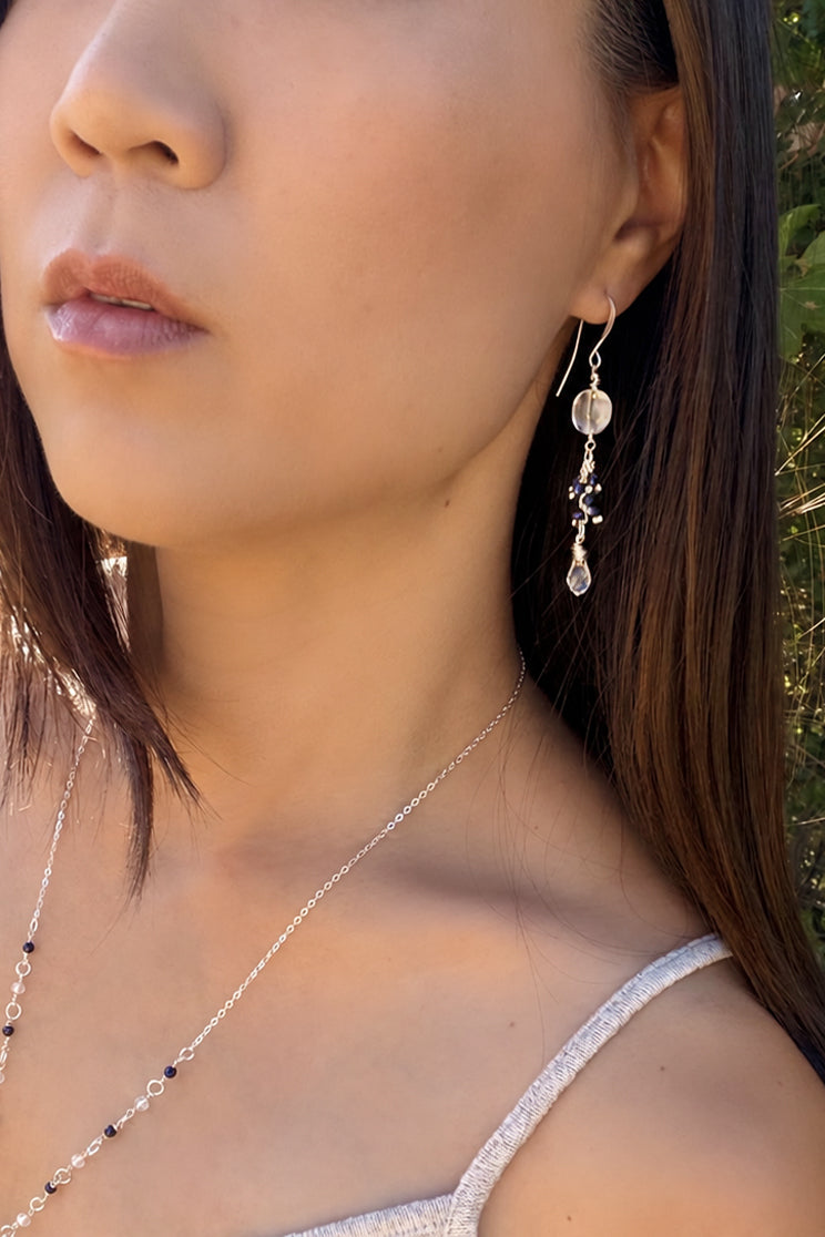 Sapphire Ever After Earrings