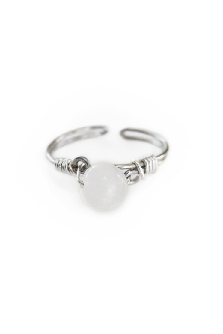Selenite Ring - 100 Graces