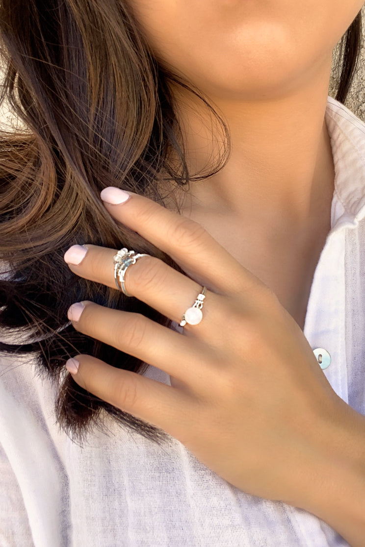 Blue Topaz Ring - 100 Graces