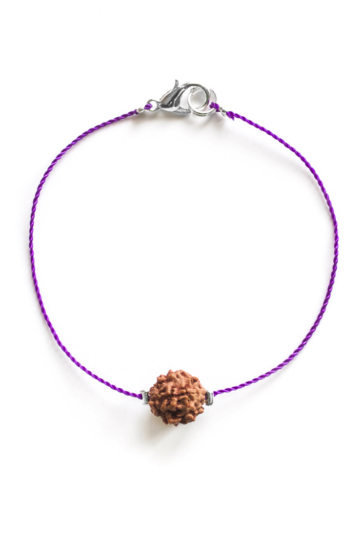 Kids Bodhi Seed Diffuser Bracelet purple- 100 Graces