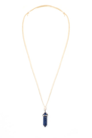 Lapis Lazuli Point Necklace - 100 Graces