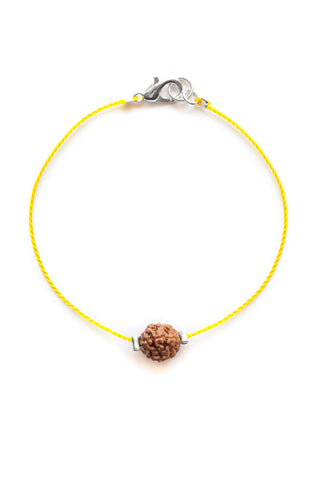 Kids Bodhi Seed Diffuser Bracelet yellow - 100 Graces